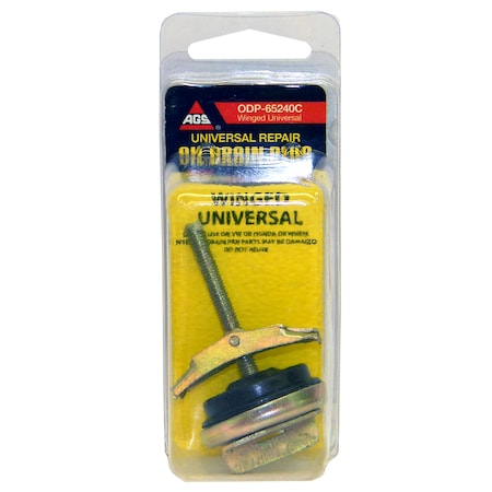 Ags Accufit Oil Drain Plug Gasket Copper M14, 3 per Card ODP-65240C